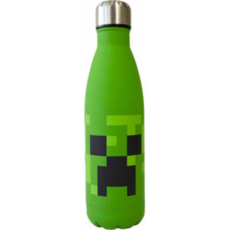 BOTELLA ACERO INOXIDABLE MINECRAFT 500ML