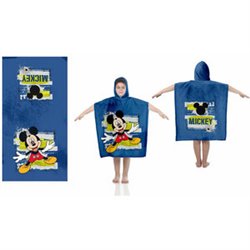 PONCHO TOALLA MICKEY DISNEY ALGODON