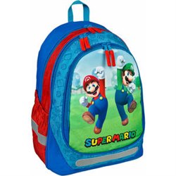 MOCHILA SUPER MARIO BROS 43CM