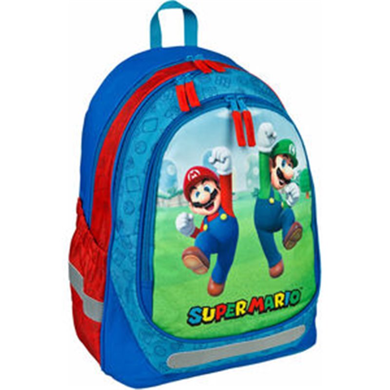 MOCHILA SUPER MARIO BROS 43CM