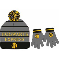 SET GORRO Y GUANTES HOGWARTS EXPRESS HARRY POTTER