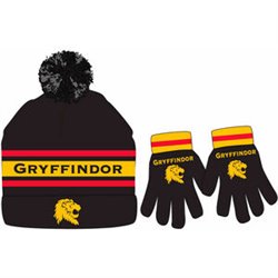 SET GORRO Y GUANTES GRYFFINDOR HARRY POTTER