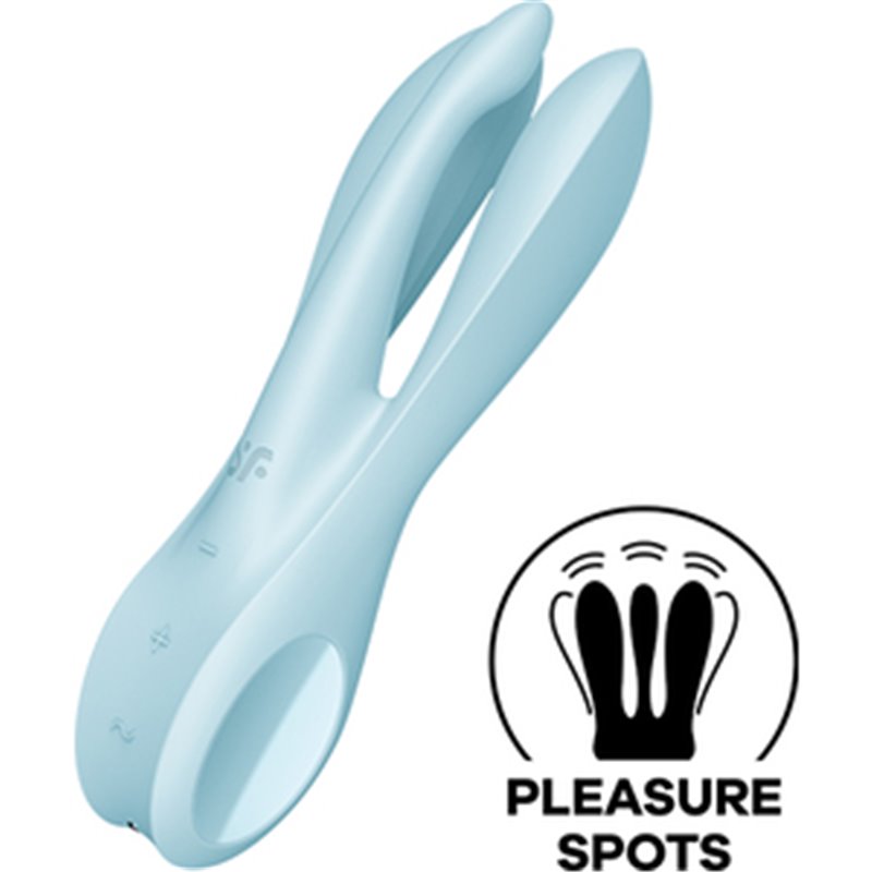 SATISFYER THREESOME 1 - AZUL