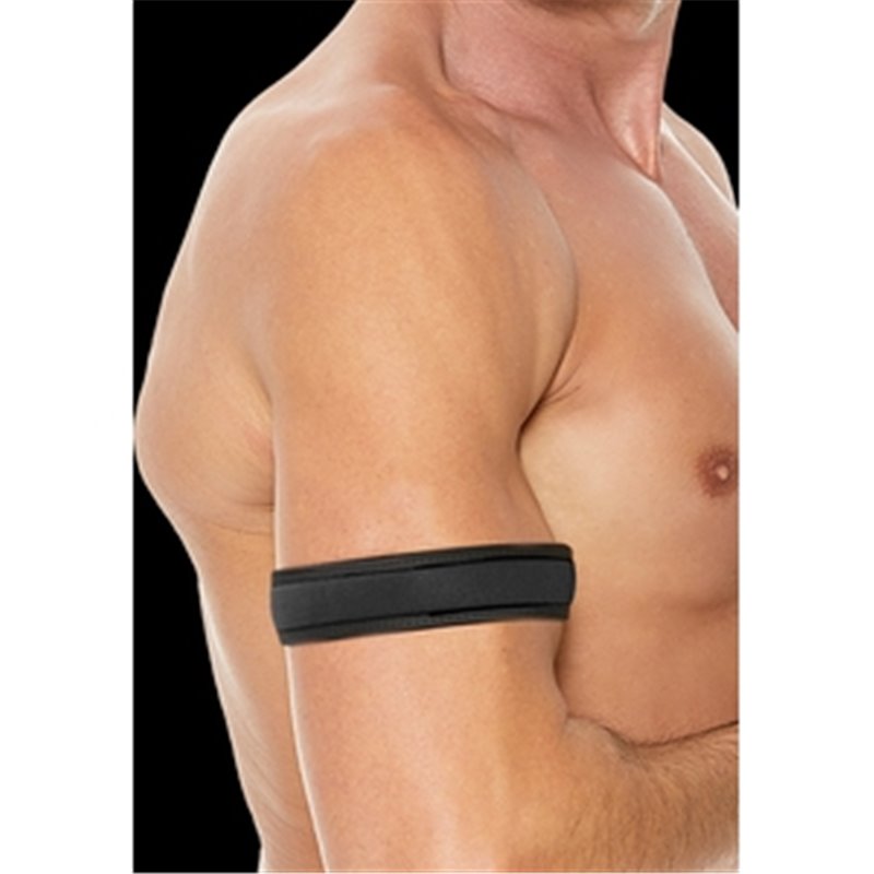 OUCH PUPPY PLAY - NEOPRENE ARMBANDS - NEGRO