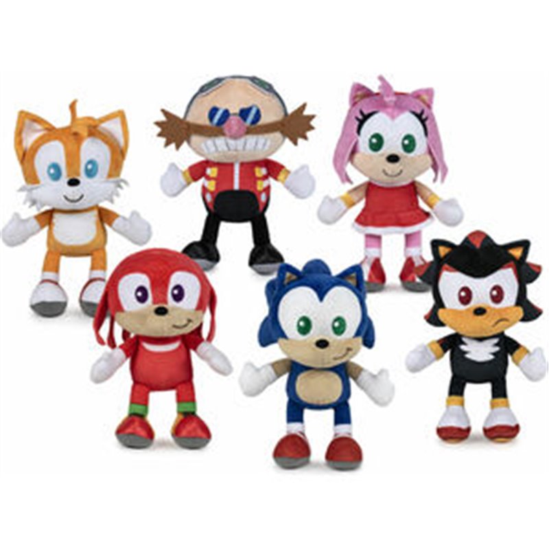 PELUCHE SONIC 2 22CM SURTIDO