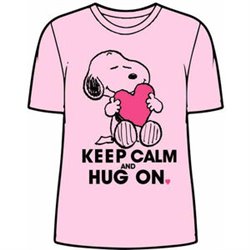 CAMISETA SNOOPY PINK ADULTO MUJER