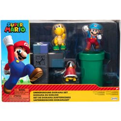 BLISTER DIORAMA SUBTERRANEO SUPER MARIO NINTENDO