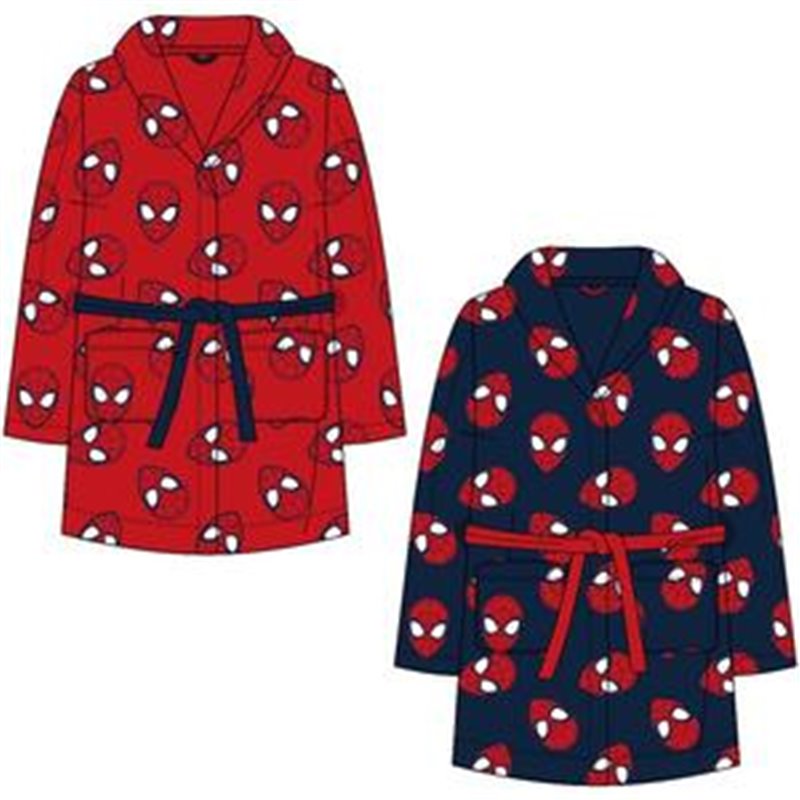 BATÍN CORAL FLEECE SPIDERMAN RED