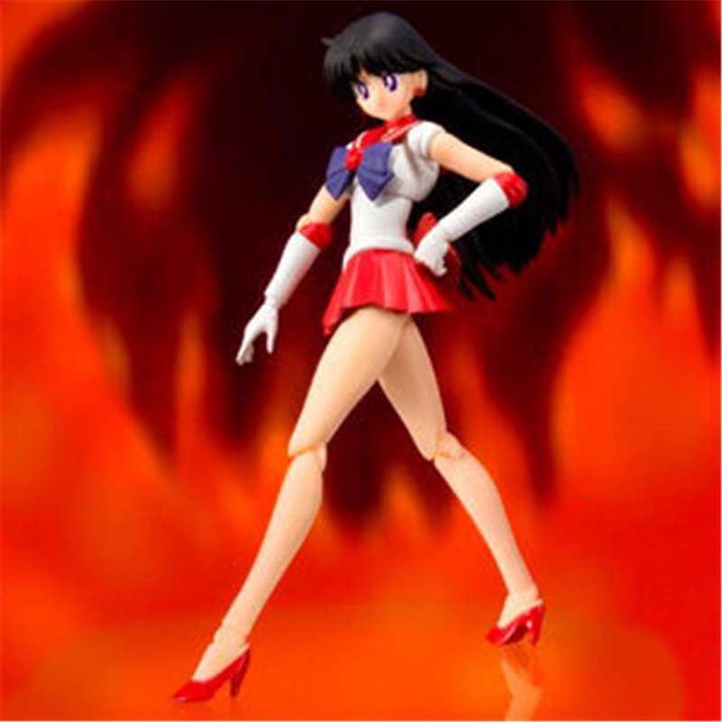 FIGURA SAILOR MARS ANIMATION COLOR EDITION SAILOR MOON 14CM