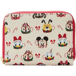 CARTERA CHOCOLATE CALIENTE MICKEY & MINNIE DISNEY LOUNGEFLY