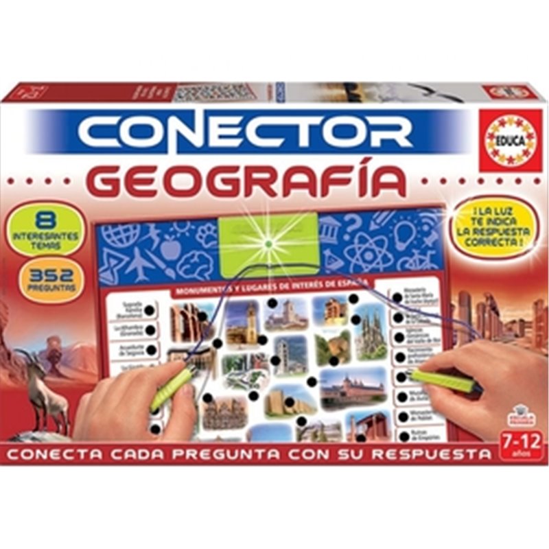 CONECTOR GEOGRAFÍA 7-12 AÑOS