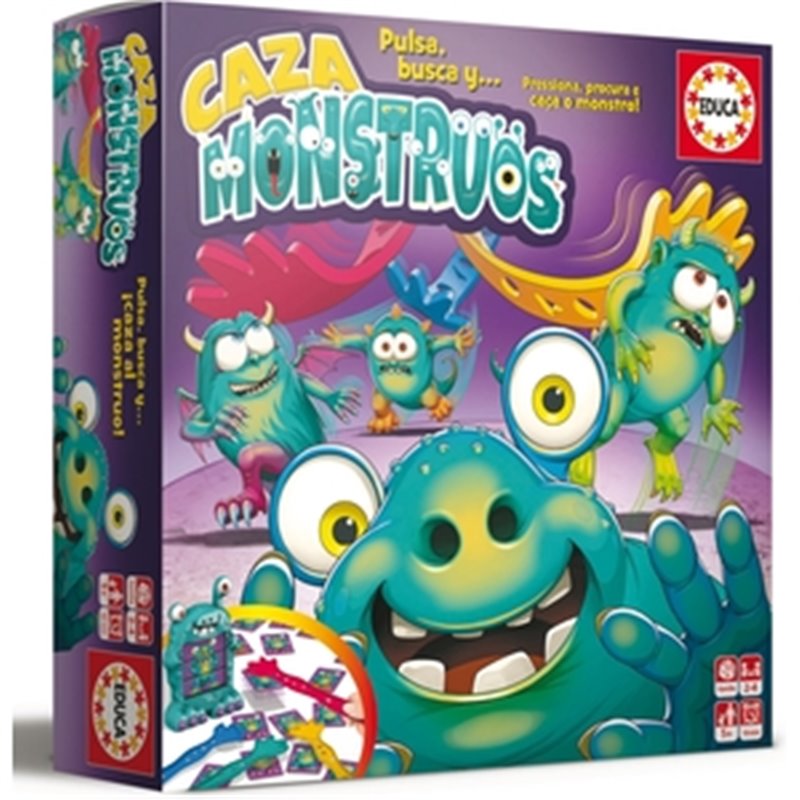 JUEGO MESA CAZA MONSTRUOS EDUCA