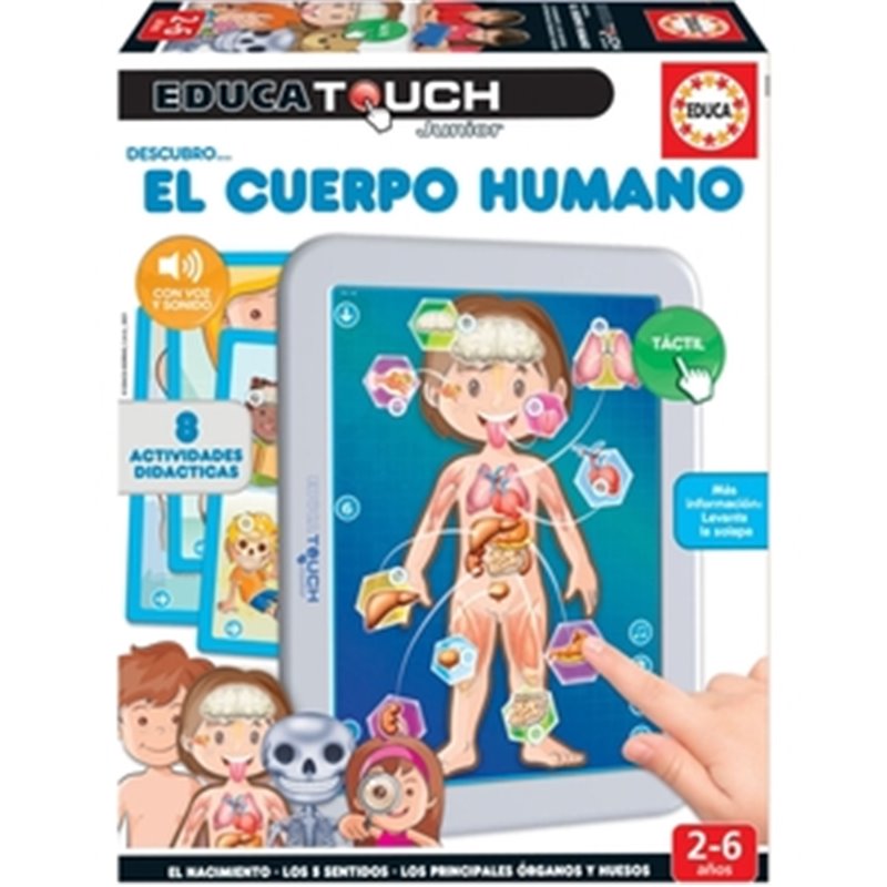 EDUCA TOUCH JR EL CUERPO HUMANO