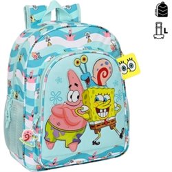 BOB ESPONJA MOCHILA ADAPTABLE A CARRO 32X38X12