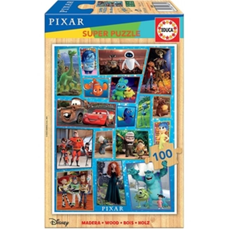 DISNEY PUZZLE MADERA 100 PZAS