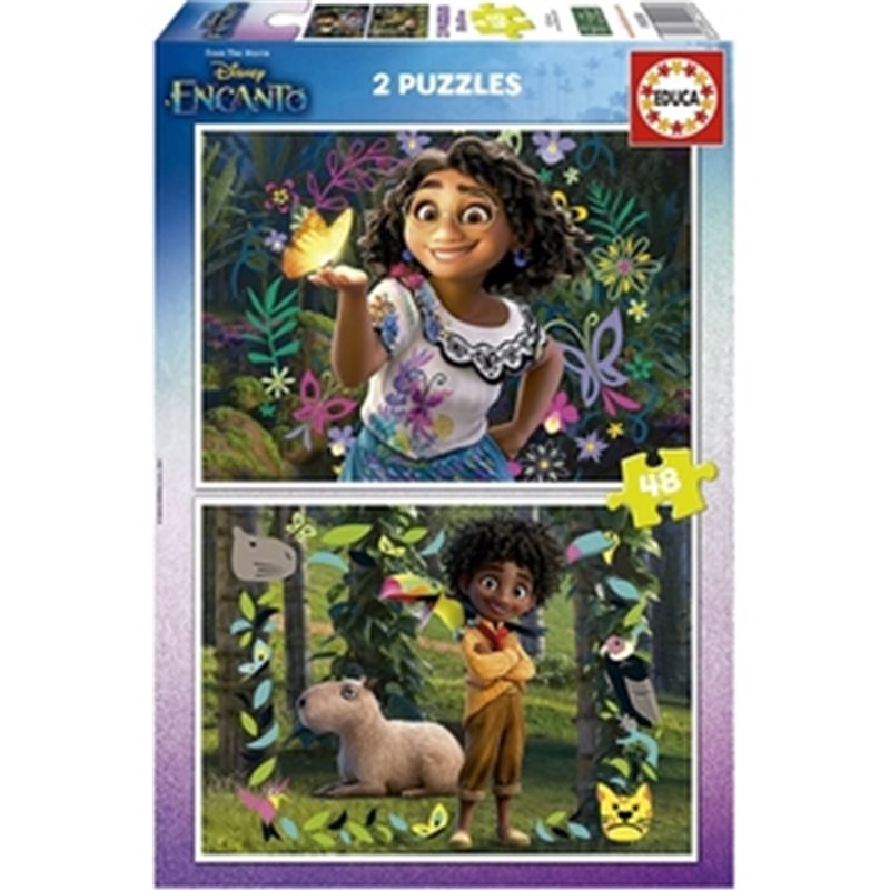 ENCANTO DISNEY PUZZLE 2X48 PZAS