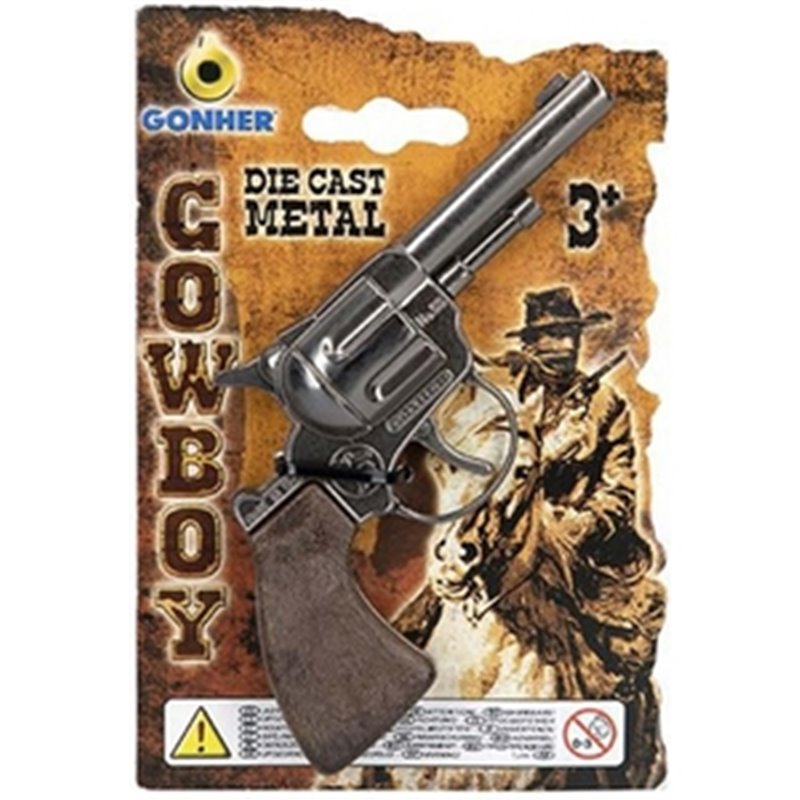 PISTOLA COW-BOY METAL 14 CM