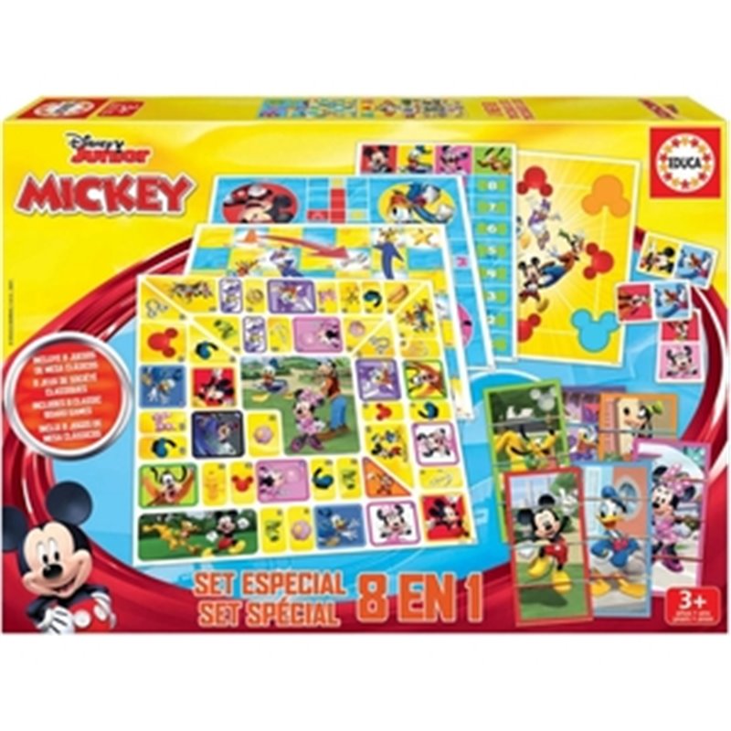 MICKEY SET ESPECIAL 8 JUEGOS REUNIDOS