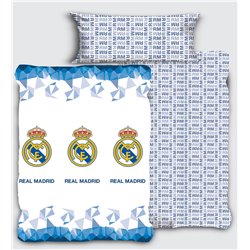 JUEGO DE SABANAS EMBLEMA REAL MADRID