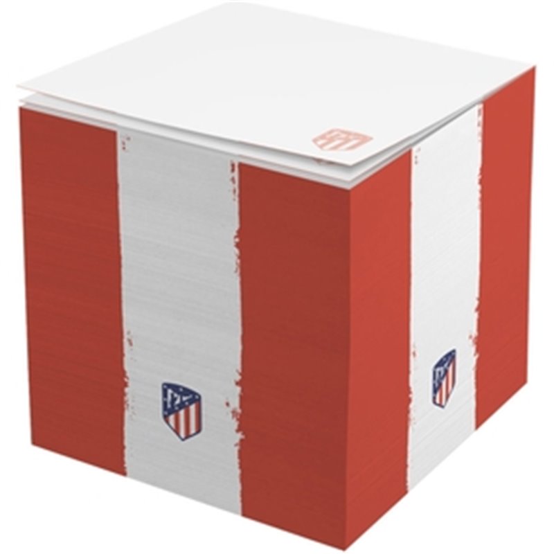 ATLÉTICO DE MADRID TACO PARA NOTAS 800 HOJAS 9X9 CM