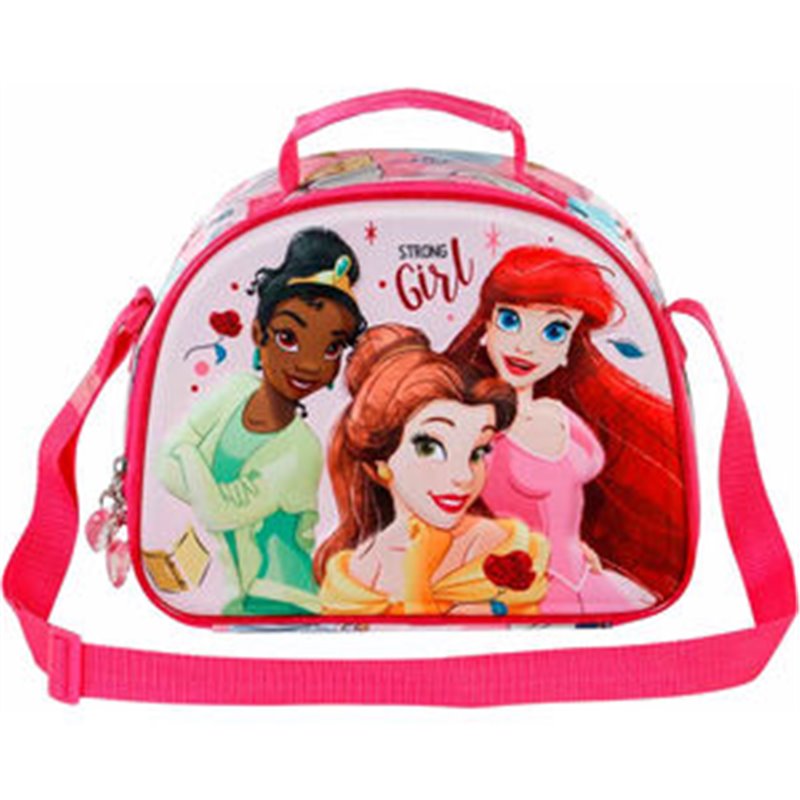 BOLSA PORTAMERIENDAS 3D STRONG PRINCESAS DISNEY