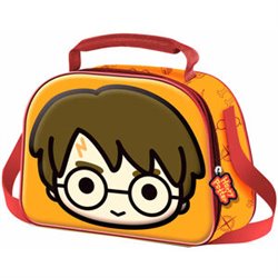 BOLSA PORTAMERIENDAS 3D BOBBLEHEAD HARRY POTTER