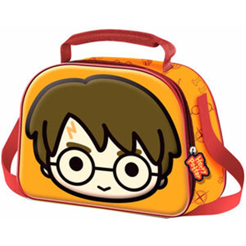 BOLSA PORTAMERIENDAS 3D BOBBLEHEAD HARRY POTTER