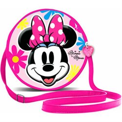 BOLSO BANDOLERA 3D FLORAL MINNIE DISNEY