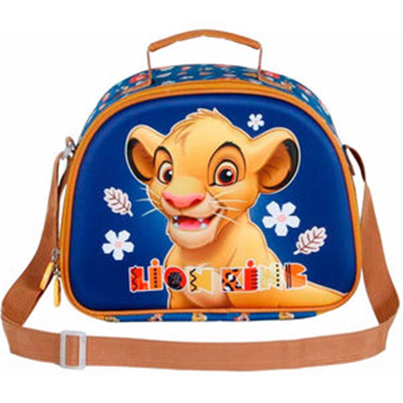 BOLSA PORTAMETIENDAS 3D LITTLE FACE EL REY LEON DISNEY