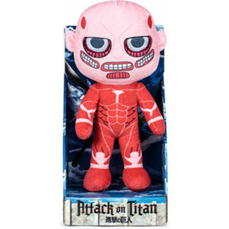 PELUCHE COLOSSAL TITAN ATTACK ON TITAN 27CM