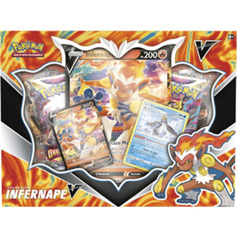 BLISTER JUEGO CARTAS COLECCIONABLES INFERNAPE V POKEMON