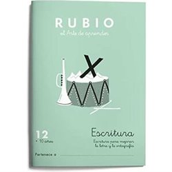 CUADERNO ESCRITURA RUBIO 12