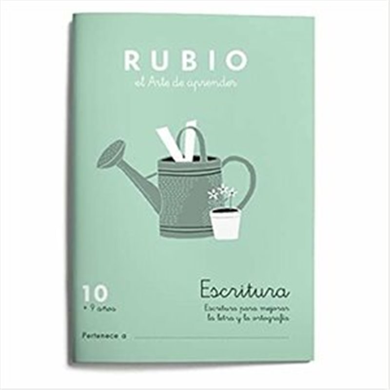 CUADERNO ESCRITURA RUBIO Nº 10