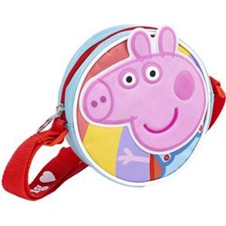 BOLSO APLICACIONES PEPPA PIG BLUE