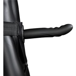 OUCH!-STRAP-ON HUECO CURVO TEXTURIZADO - 8 / 20 CM-NEGRO