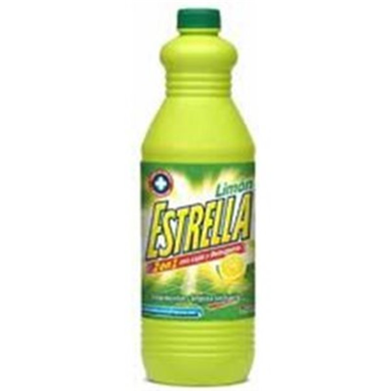 ESTRELLA LEJIA Y DETERGENTE LIMON 1,350L