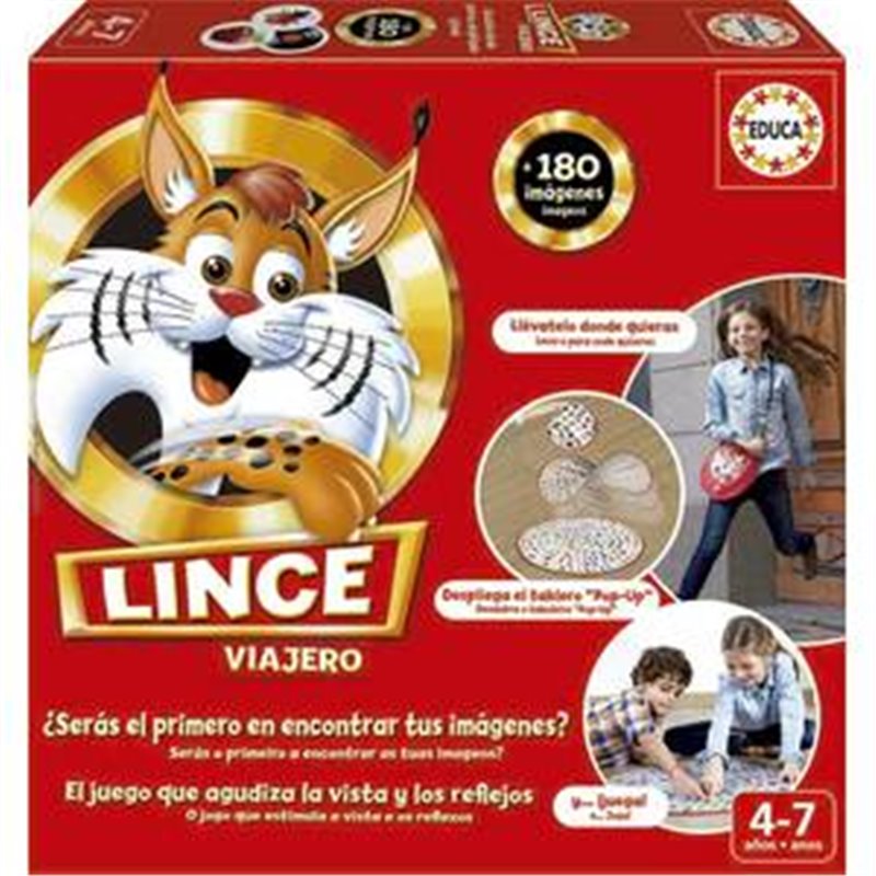 LINCE VIAJERO CON BOLSA 4-7 AÑOS