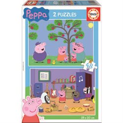 PEPPA PIG PUZZLE DOBLE 2X48