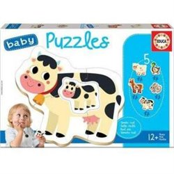 BABY PUZZLE ANIMALES GRANJA 5 PZAS