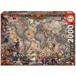 PUZZLE 2000 PZAS. MAPA DE PIRATAS