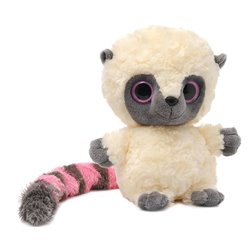 YooHoo & Friends - Peluche de 18 cm, color blanco y rosa (Aurora World 13004)