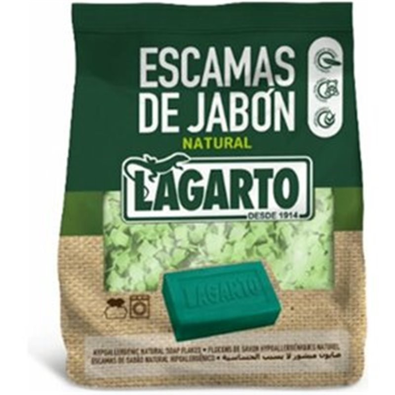 ESCAMAS DE JABÓN LAGARTO NATURAL 250GR