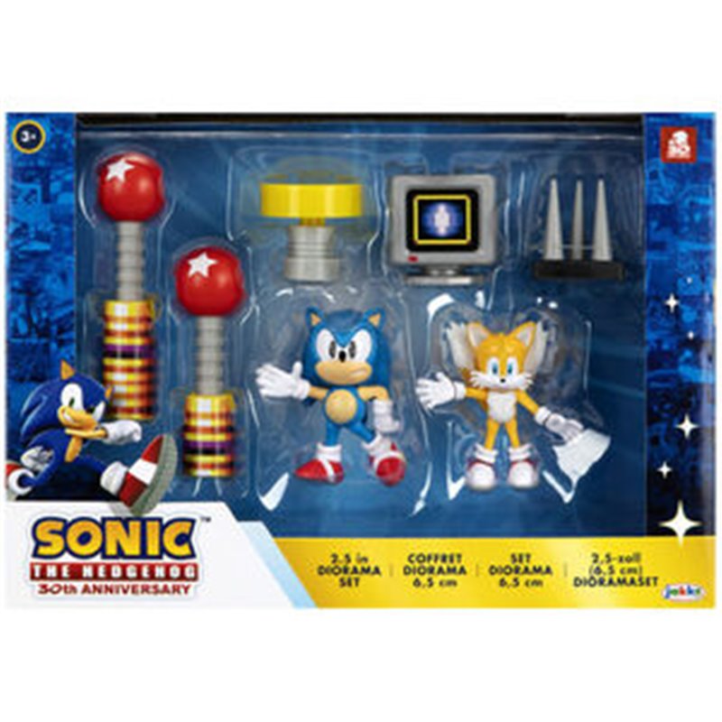 BLISTER SET DIORAMA SONIC THE HEDGEHOG