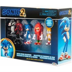 BLISTER 5 FIGURAS SONIC 2 SONIC THE HEDGEHOG 6CM