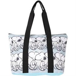 BOLSA PLAYA SNOOPY BLUE