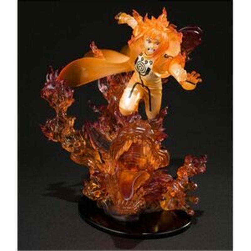 ESTATUA FIGUARTS ZERO MINATO NAMIKAZE KURAMA KIZUNA RELATION NARUTO SHIPPUDEN 21CM