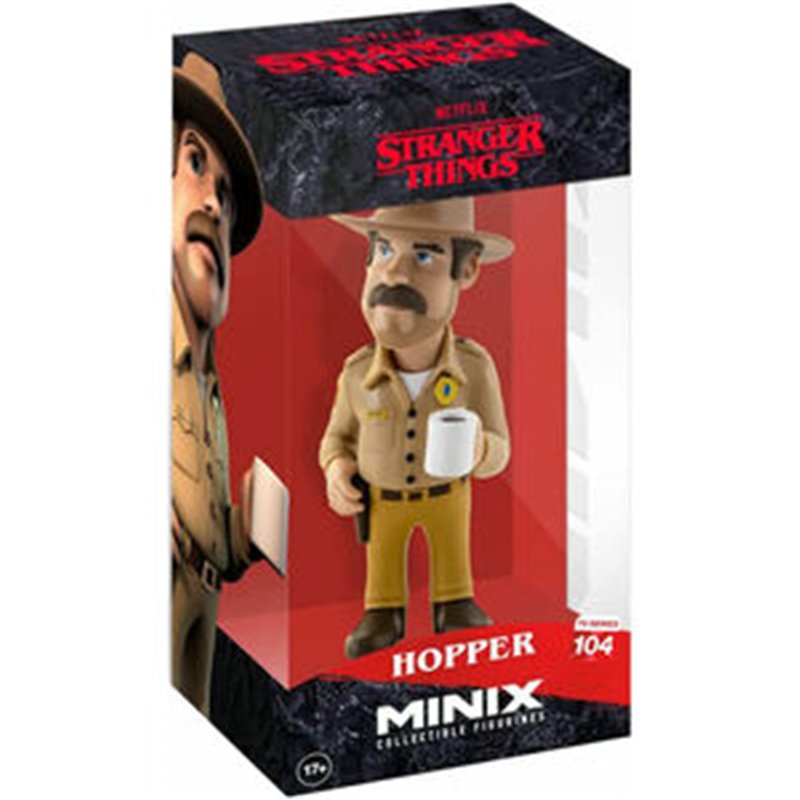 FIGURA MINIX HOPPER STRANGER THINGS 12CM