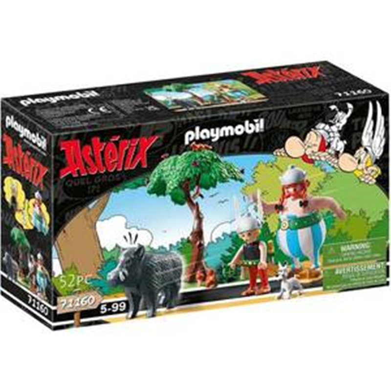 CAZA DEL JABALI PLAYMOBIL ASTERIX