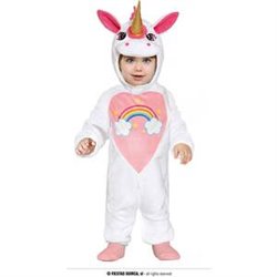 DISFRAZ BABY UNICORN 18-24 MESES