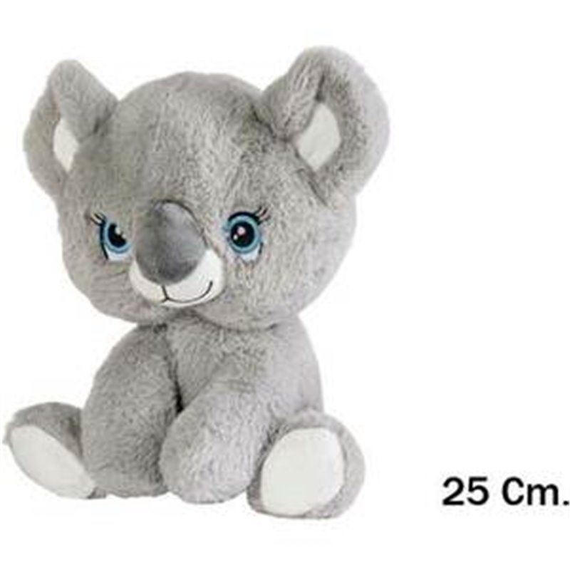 PELUCHE KOALA SENTADO 25 CM.